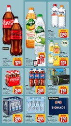 Coca Cola Zero Angebot im aktuellen REWE Prospekt auf Seite 14