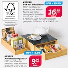 Box mit Schublade oder Aufbewahrungsbox Angebote von KESPER bei Netto mit dem Scottie Dessau-Roßlau für 16,99 €
