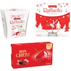 SUR TOUS LES CHOCOLATS DE NOËL - MON CHERI ET RAFFAELLO - Carrefour à Cholet SUR TOUS LES CHOCOLATS DE NOËL - MON CHERI ET RAFFAELLO en promo chez Carrefour Cholet
