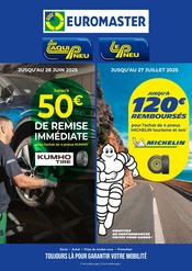 Catalogue Garages & Automobile Euromaster en cours à Vielle-Saint-Girons et alentours, "EUROMASTER", 8 pages, 09/06/2025 - 22/06/2025