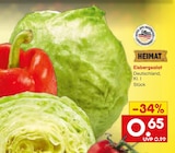 Eisbergsalat im Netto Marken-Discount Prospekt Eisbergsalat von Heimat im aktuellen Netto Marken-Discount Prospekt für 0,65 €