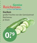 Gurken im V-Markt Prospekt Gurken von Gemüse Reichenau im aktuellen V-Markt Prospekt für 0,79 €