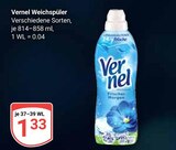 Weichspüler Angebote von Vernel bei GLOBUS Neunkirchen für 1,33 €
