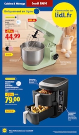 Promos Electroménager dans le catalogue "Faites briller les fêtes à prix minis !" de Lidl Electroménager en promo dans le catalogue Lidl à la page 6