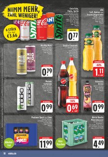 Coca Cola im aktuellen EDEKA Prospekt (Siegburg) Coca Cola im EDEKA Prospekt "Aktuelle Angebote" mit 24 Seiten (Siegburg)