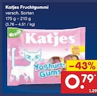 Fruchtgummi im Netto Marken-Discount Prospekt Fruchtgummi von Katjes im aktuellen Netto Marken-Discount Prospekt für 0,79 €