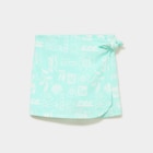 Jupe-short courte avec taille élastiquée bleu turquoise fille à 10,99 € dans le catalogue La Halle