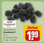 Aktuelle Obst Angebote bei REWE in Bochum Aktuelles Brombeeren* Angebot bei REWE in Bochum ab 1,99 €
