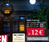 Solar Laterne bei Woolworth im Dessau-Roßlau Prospekt für 12,00 €