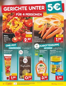 Nudeln im Netto Marken-Discount Prospekt "Aktuelle Angebote" mit 60 Seiten (Essen)