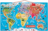 Puzzle monde magnétique en promo chez La Grande Récré Puzzle monde magnétique dans le catalogue La Grande Récré
