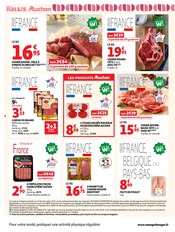 Promos Viande dans le catalogue "La Fête De MAMAN" de Auchan Supermarché Viande en promo dans le catalogue Auchan Supermarché à la page 4