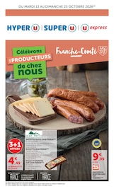 Prospectus Supermarchés U Express en cours à Gilley et alentours, "Célébrons LES PRODUCTEURS de chez nous", 24 pages, 13/10/2026 - 25/10/2026 Catalogue Supermarchés U Express en cours à Gilley et alentours, "Célébrons LES PRODUCTEURS de chez nous", 24 pages, 13/10/2026 - 25/10/2026