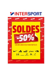 Catalogue Intersport à Lure, avec 1 page Prospectus Intersport à Lure, "SOLDES", 1 page, 25/06/2025 - 22/07/2025