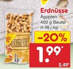 Erdnüsse Angebote bei Netto Marken-Discount Pforzheim für 1,99 €