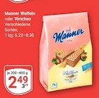 Waffeln Angebote von Manner bei GLOBUS Erlangen für 2,49 €