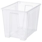 Aktuelles Box transparent 56x39x42 cm/65 l Angebot bei IKEA in Dortmund ab 9,99 €