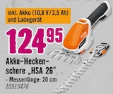 Akku-Heckenschere "HSA 26" von Stihl im aktuellen Hornbach Prospekt für 124,95 €