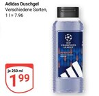 Duschgel im Angebot bei GLOBUS in Oberhausen Duschgel Angebote von Adidas bei GLOBUS Oberhausen für 1,99 €