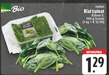 EDEKA Kreuzau - Blattspinat Angebot im Prospekt Blattspinat bei EDEKA im Kreuzau Prospekt für 1,29 €
