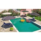 Parasol excentré Ronda 300 - HYBA en promo chez Carrefour Market Parasol excentré Ronda 300 - HYBA dans le catalogue Carrefour Market