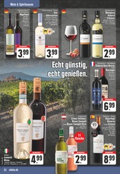 Aktueller EDEKA Prospekt mit Rotwein, "Aktuelle Angebote", Seite 22