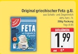 Original griechischer Feta g.U. von GUT&GÜNSTIG im aktuellen EDEKA Prospekt für 1,99 €