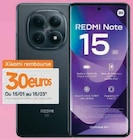 Redmi Note 15 - XIAOMI en promo chez Super U Thionville à 269,00 €