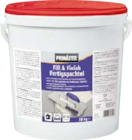 Fertigspachtel Fill & Finish von Primaster für 25,99 € bei Globus-Baumarkt im Angebot Fertigspachtel Fill & Finish von Primaster im aktuellen Globus-Baumarkt Prospekt