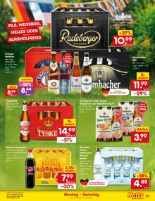 Krombacher im Netto Marken-Discount Prospekt "Aktuelle Angebote" mit 70 Seiten (Bergheim)