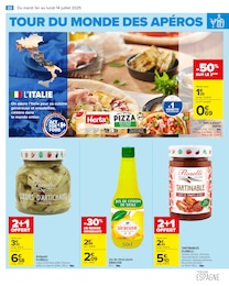 Offre Pâte à pizza dans le catalogue Carrefour du moment à la page 24