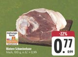 Aktuelle Schweinefleisch Angebote bei E center in Fürth Aktuelles Hintere Schweinehaxe Angebot bei E center in Fürth ab 0,77 €