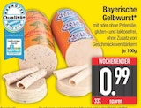 Bayerische Gelbwurst mit Petersilie im EDEKA Prospekt Bayerische Gelbwurst mit Petersilie im aktuellen EDEKA Prospekt für 0,99 €