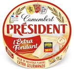 CAMEMBERT L'EXTRA FONDANT PRESIDENT à 1,57 € dans le catalogue U Express