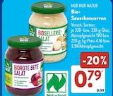 Biosellerie-Salat von Nur Nur Natur im aktuellen ALDI SÜD Prospekt für 0,79 €