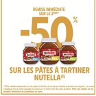 -50% remise immédiate sur le 2ème sur les pâtes à tartiner Nutella - Nutella - Intermarché Express à Créteil -50% remise immédiate sur le 2ème sur les pâtes à tartiner Nutella - Nutella en promo chez Intermarché Express Créteil