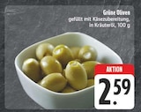 EDEKA Elstertrebnitz - Grüne Oliven Angebot im Prospekt Grüne Oliven bei EDEKA im Elstertrebnitz Prospekt für 2,59 €