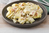 Pasta Carbonara ou Bolognese ou Gorgonzola - Super U à Perpignan Pasta Carbonara ou Bolognese ou Gorgonzola en promo chez Super U Perpignan à 3,99 €
