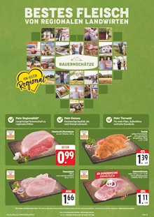 Schweinefleisch im EDEKA Prospekt "Wir lieben Lebensmittel!" mit 28 Seiten (Fürth)