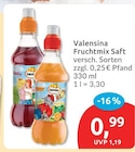 Fruchtmix Saft von Valensina für 0,99 € bei budni im Angebot Fruchtmix Saft von Valensina im aktuellen budni Prospekt