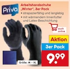 Arbeitshandschuhe „Winter“, 3er Pack von Privo im aktuellen Netto Marken-Discount Prospekt