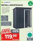 Aktuelles Metall Gerätehaus Angebot bei Marktkauf in Leipzig ab 119,99 €