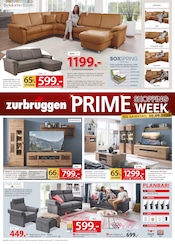 Couch im Zurbrüggen Prospekt in Herten Aktueller Zurbrüggen Prospekt mit Couch, "PRIME SHOPPING WEEK", Seite 6