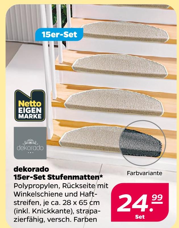 15er-Set Stufenmatten