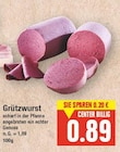 Grützwurst im aktuellen E center Prospekt