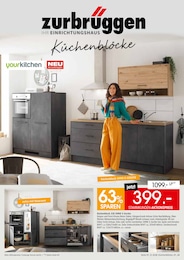 Zurbrüggen Prospekt für Bochum mit 4 Seiten Zurbrüggen Prospekt für Bochum: "Küchenblöcke", 4 Seiten, 17.07.2026 - 16.08.2026