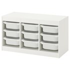 Aktuelles Aufbewahrung mit Boxen weiß/weiß Angebot bei IKEA in Essen ab 81,00 €