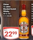 12 Jahre Blended Scotch Whisky im Angebot bei GLOBUS in Rüsselsheim 12 Jahre Blended Scotch Whisky Angebote von Chivas bei GLOBUS Rüsselsheim für 22,99 €