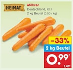 Möhren im Netto Marken-Discount Prospekt Möhren von Heimat im aktuellen Netto Marken-Discount Prospekt für 0,99 €