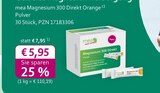 mea - meine apotheke - Magnesium 300 Direkt Orange Angebot im Prospekt Magnesium 300 Direkt Orange bei mea - meine apotheke im Prospekt "" für 5,95 €